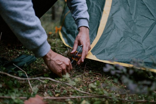 Faire du vélo en camping avec des enfants
